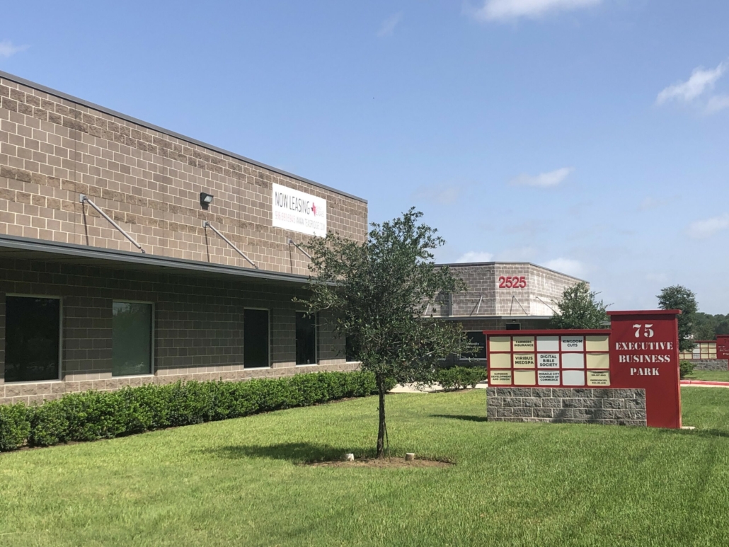 Lease office space in Conroe at 75 Executive Business Park.