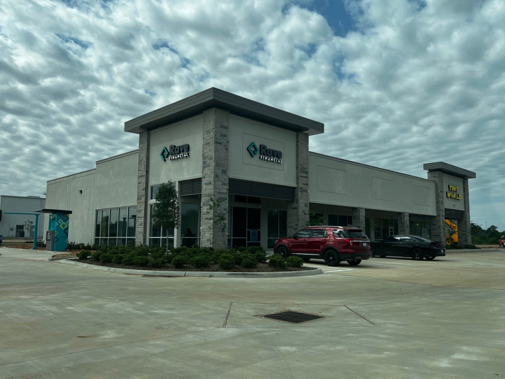 Lease retail space in Conroe at Teas Ridge Business Park